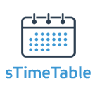 sTimeTable - Расписание событий, курсов, график занятий в клубе и пр.